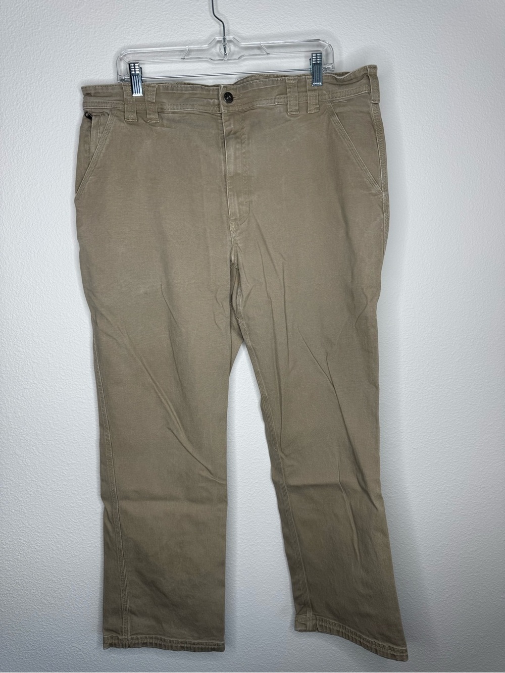 Duluth Trading Co Men’s Khaki Flex Fire Hose Pants